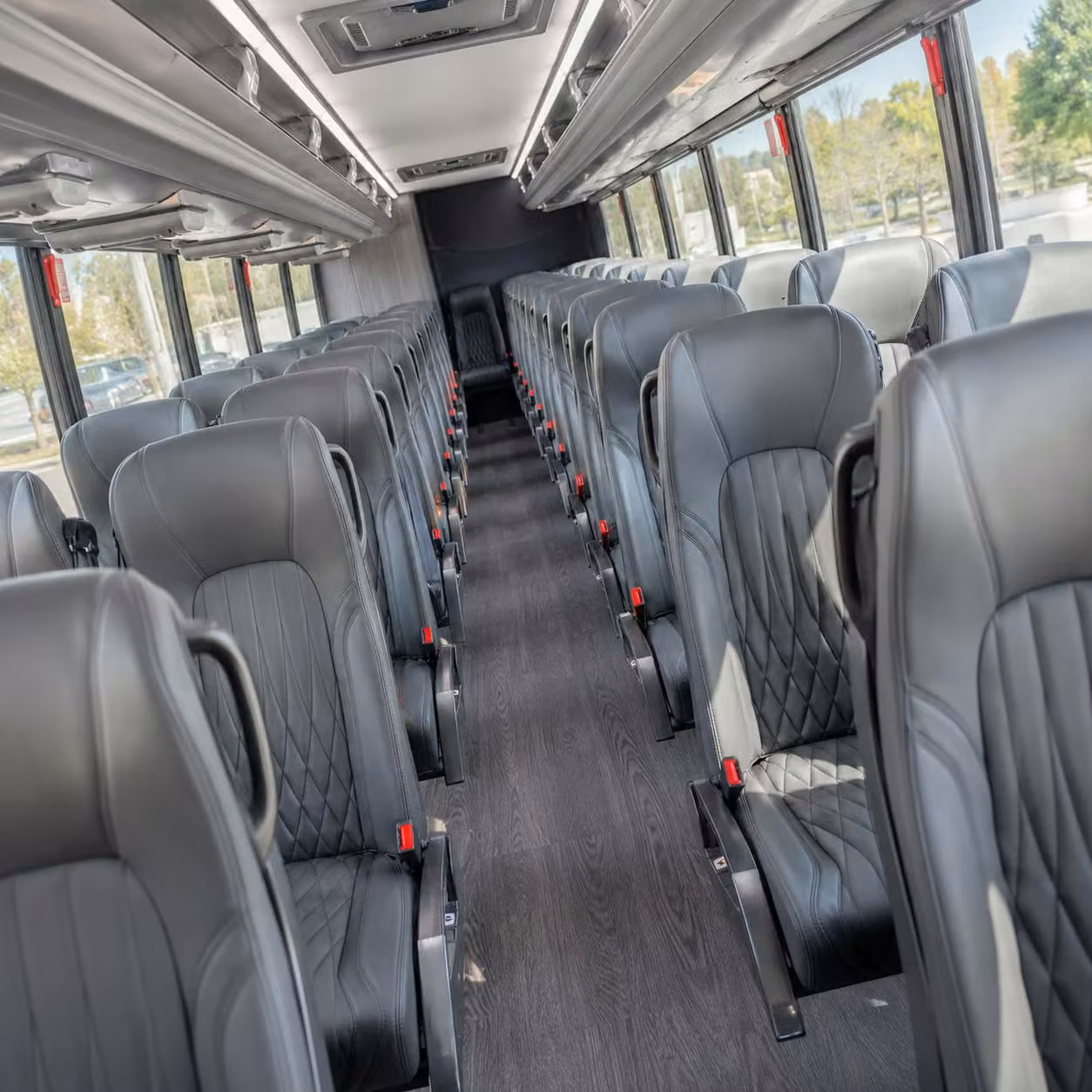 25 passenger minibus inside