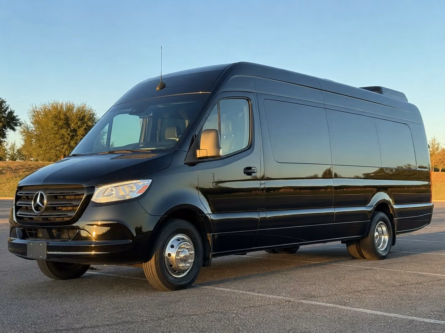 burbank sprinter van rental with driver