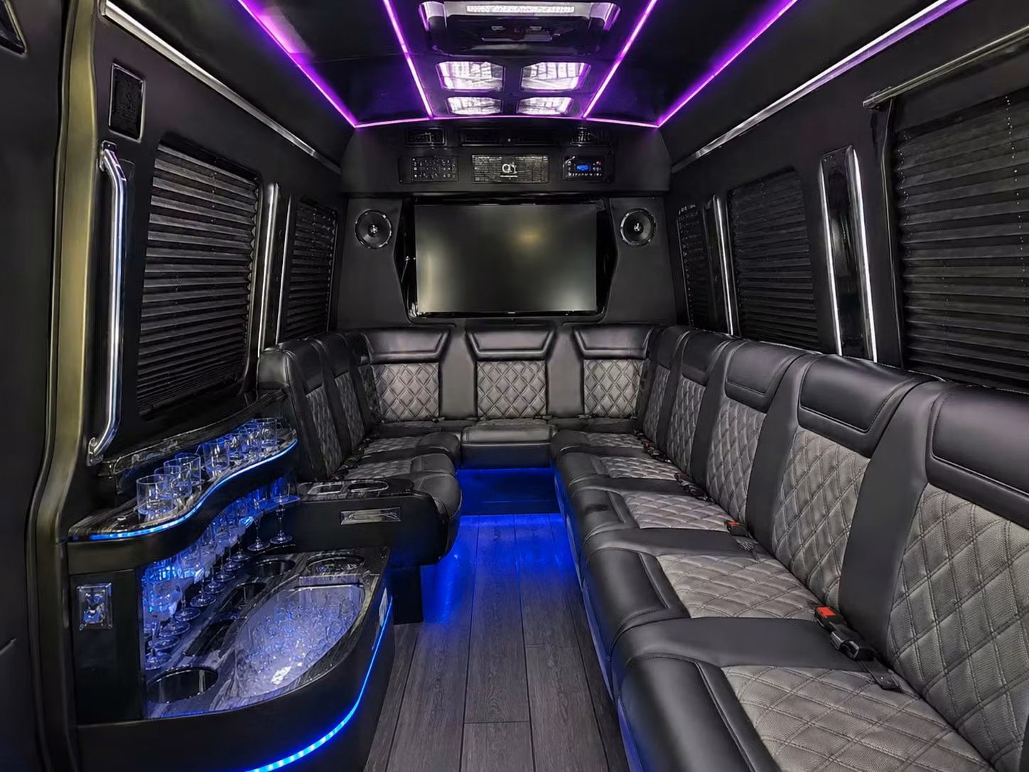 bus rental options for burbank trips