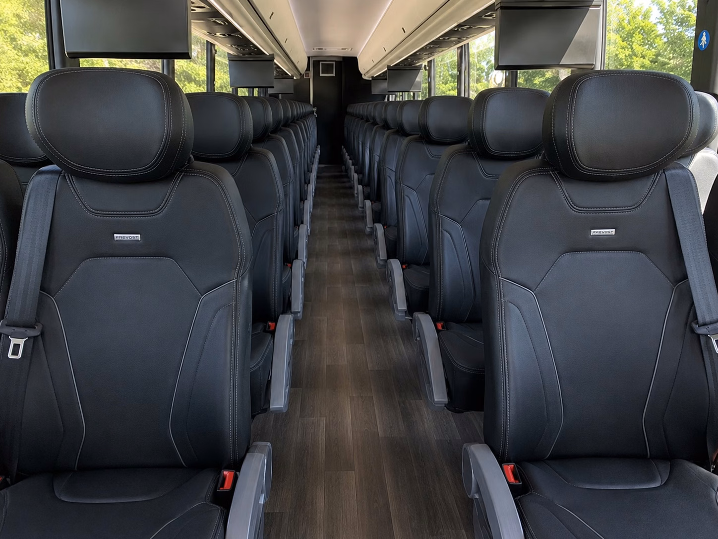 how bus type and size change charter bus prices in burbank california